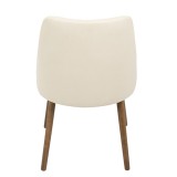 LumiSource Giovanni Chair - CREAM - Rear