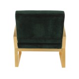 LumiSource Henley Lounge Chair - GREEN - Rear