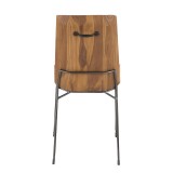 LumiSource Java Chair - Set of 2 - Rear