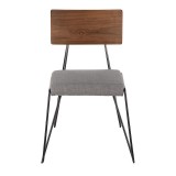 LumiSource Loft Chair - Set of 2 - Front