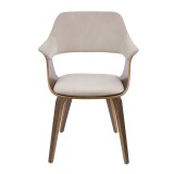 LumiSource Lucci Chair - TAN - Front
