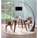 LumiSource Lucci Chair - TAN - Lifestyle