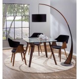 LumiSource Lucci Chair - BLACK - Lifestyle