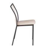 LumiSource Osaka Chair - Set of 4 - NATURAL - Side