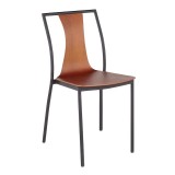 LumiSource Osaka Chair - Set of 4 - WALNUT - Perspective