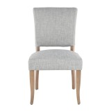 LumiSource Rita Dining Chair - Set of 2 - GREEN/GREY - Front