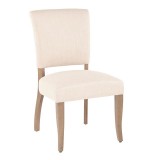 LumiSource Rita Dining Chair - Set of 2 - BEIGE - Perspective