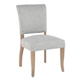 LumiSource Rita Dining Chair - Set of 2 - GREEN/GREY - Perspective