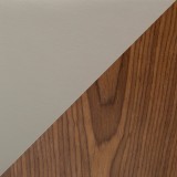 LumiSource Symphony Chair - Walnut + Grey - Swatch