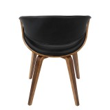 LumiSource Symphony Chair - Brown + Black - Rear