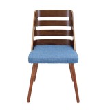 LumiSource Trevi Chair - BLUE - Front