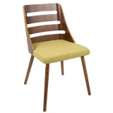 LumiSource Trevi Chair - GREEN - Perspective