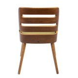 LumiSource Trevi Chair - GREEN - Rear