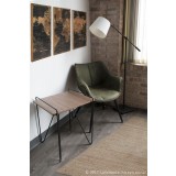 LumiSource Wrangler Chair - Set of 2 - GREEN - Lifestyle
