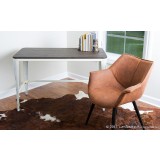 LumiSource Wrangler Chair - Set of 2 - RUST - Lifestyle
