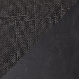 LumiSource Wayne Two-Tone Chair - Set of 2 - Grey + Black - Swatch