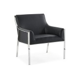 Dalton Leisure Armchair Black - Angle