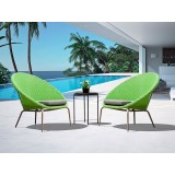 Whiteline Modern Living Reed Indoor / Outdoor Chair