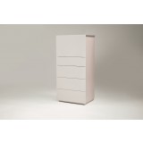 Vex 5-Drawer Chest Matte Stone