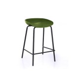 Bellini Modern Living Cherry Barstool - Set of 2 - Green
