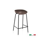 Bellini Modern Living Cherry Barstool - Set of 2 - Grey