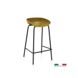 Bellini Modern Living Cherry Barstool - Set of 2 - Yellow