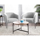 LumiSource Renee Accent Chair - LIfestyle