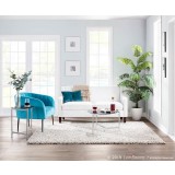 LumiSource Renee Accent Chair - LIfestyle
