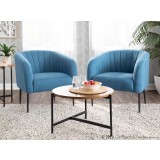 LumiSource Renee Accent Chair - LIfestyle