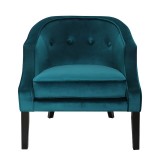 LumiSource Sofia Accent Chair - GREEN - Front