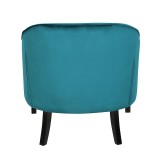LumiSource Sofia Accent Chair - GREEN - Rear