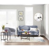 LumiSource Telluride Sofa - BLUE - Swatch