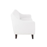 LumiSource Telluride Sofa - WHITE - Side