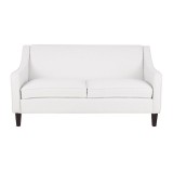 LumiSource Telluride Sofa - WHITE - Front