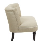 Christi Tufted - Milford Toast - Side