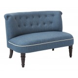 Christi Tufted - Milford Indigo - Front
