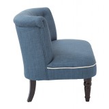 Christi Tufted - Milford Indigo - Side