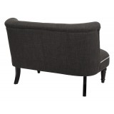 Christi Tufted - Milford Asphalt - Back
