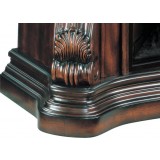 Classic Flame Lexington Electric Fireplace Mantel - Bottom Left Detail