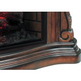Classic Flame Lexington Electric Fireplace Mantel - Bottom Right  Detail