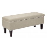 Cambridge Storage Bench - Cream