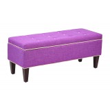 Cambridge Storage Bench - Purple