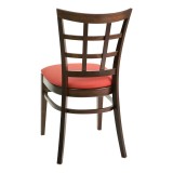 European Beechwood Wood Dining Chair - CON-03S - Back