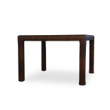 Contempo 42" Square Umbrella Dining Table - Angled