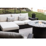 Contempo 48" Round Fire Table - Lifestyle 3