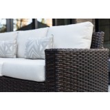 Contempo Left Arm Loveseat - Arm Detail - Lifestyle