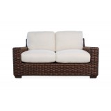 Contempo Loveseat in Aged Walnut Wicker Finish