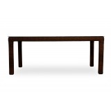 Contempo 72" Rectangular Umbrella Dining Table - Front
