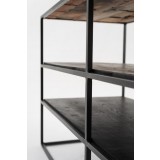 Nova Solo Rustica TV Stand Open Shelving