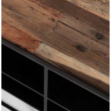 Nova Solo Rustica TV Stand Open Shelving - 140cm